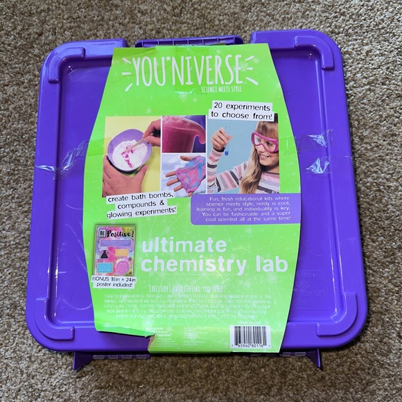 You*Niverse Ultimate Chemistry Lab 20 experiments bath bombs new in package - Picture 2 of 6
